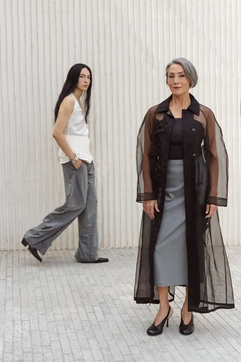 Rania Trench Coat — Black