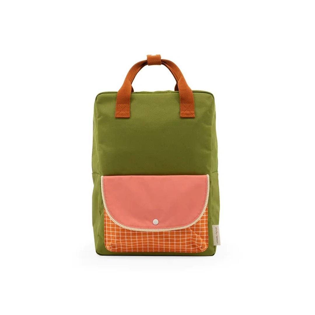 Sticky Lemon Backpack Envelope FARMHOUSE sprout green (8-12yrs)