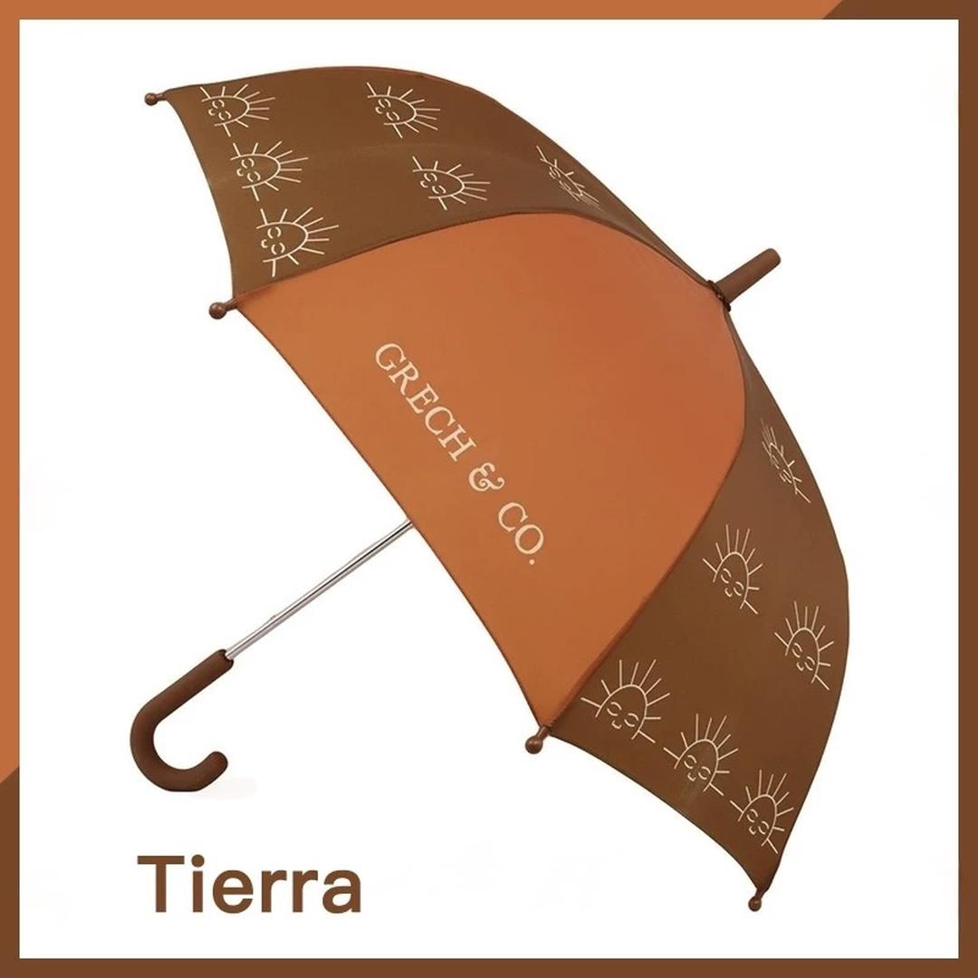 Коричневый зонт Grech & Co. Tierra