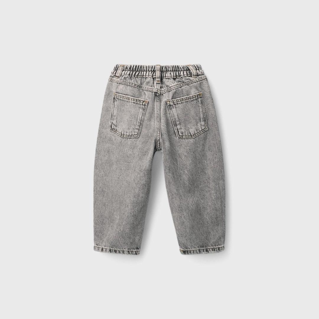 Zara серые джинсы бэгги для детей