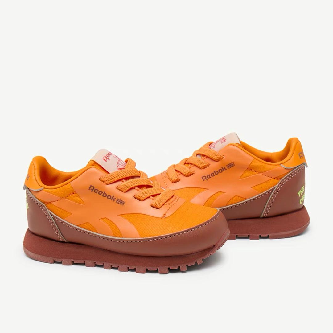 Reebok оранжевые кроссовки Classic х The Animal Observatory (Spain)