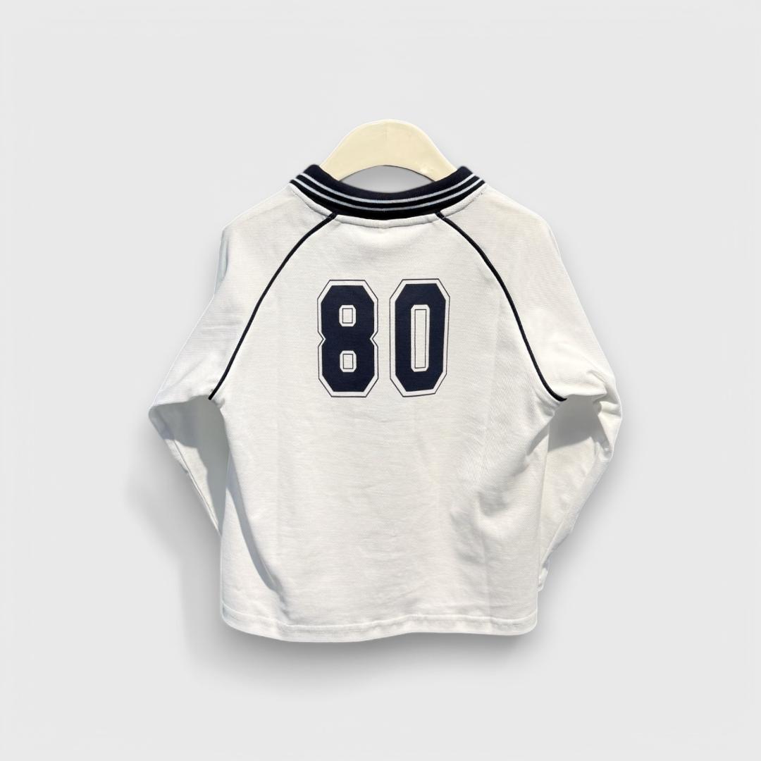 Поло лонгслив 80