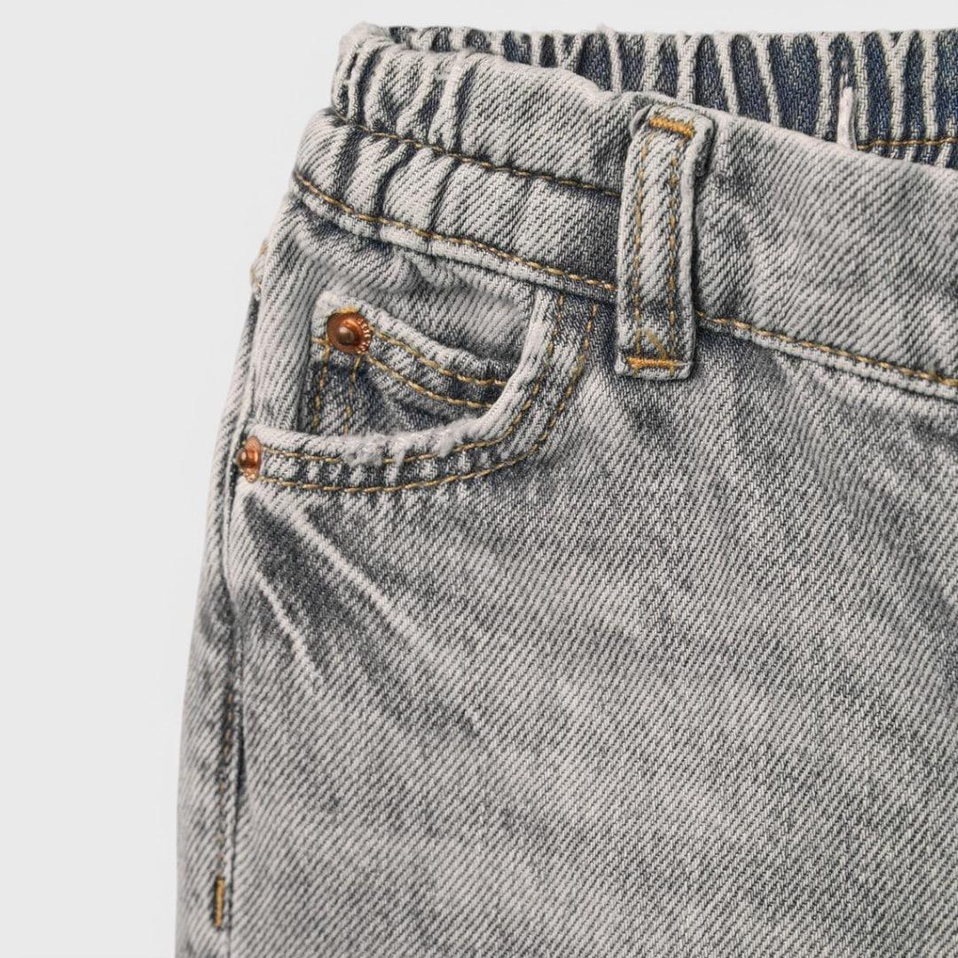 Zara серые джинсы бэгги для детей