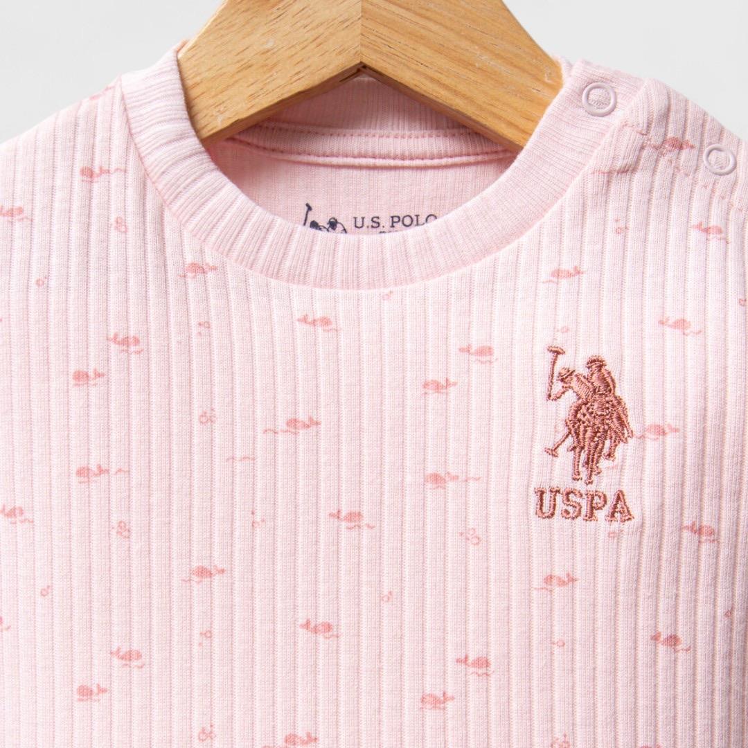 Розовый комплект-двойка USPA