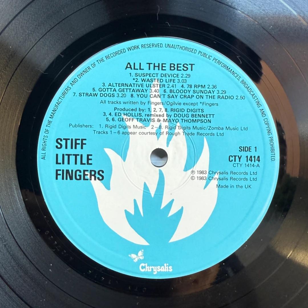 Stiff Little Fingers - All The Best (1983)