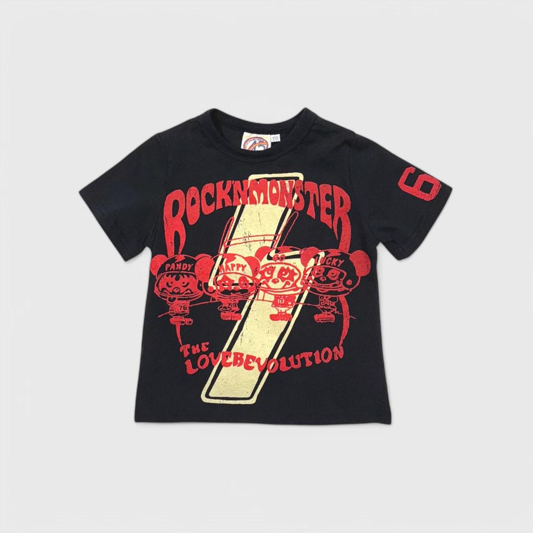Черная футболка Rockmonster 7