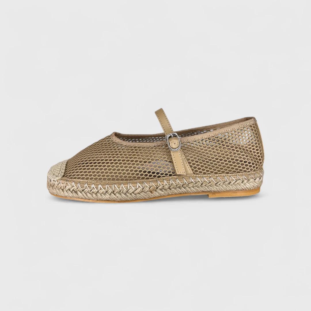 Бежевые обувь с сеткой Espadrilles
