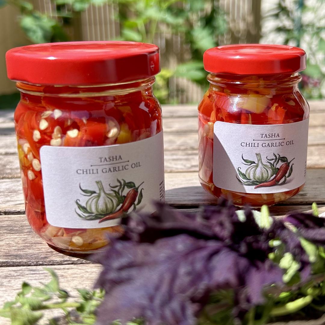 TASHA Chili-Garlic Oil