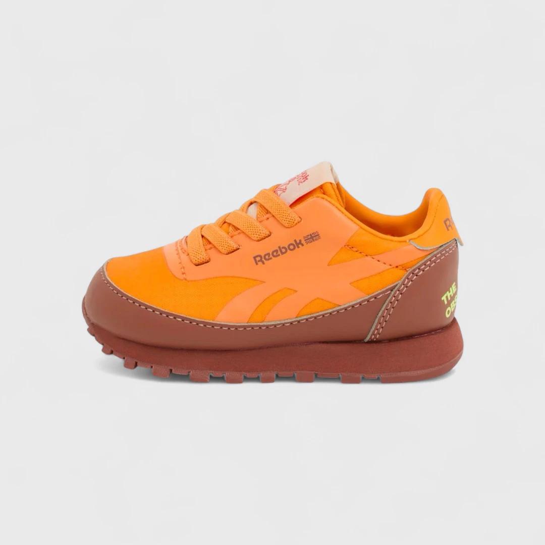Reebok оранжевые кроссовки Classic х The Animal Observatory (Spain)