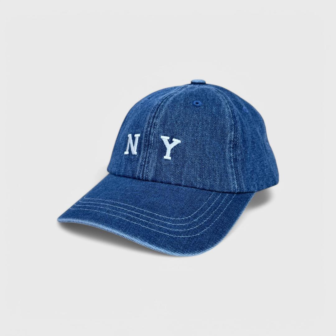 Голубая кепка NY