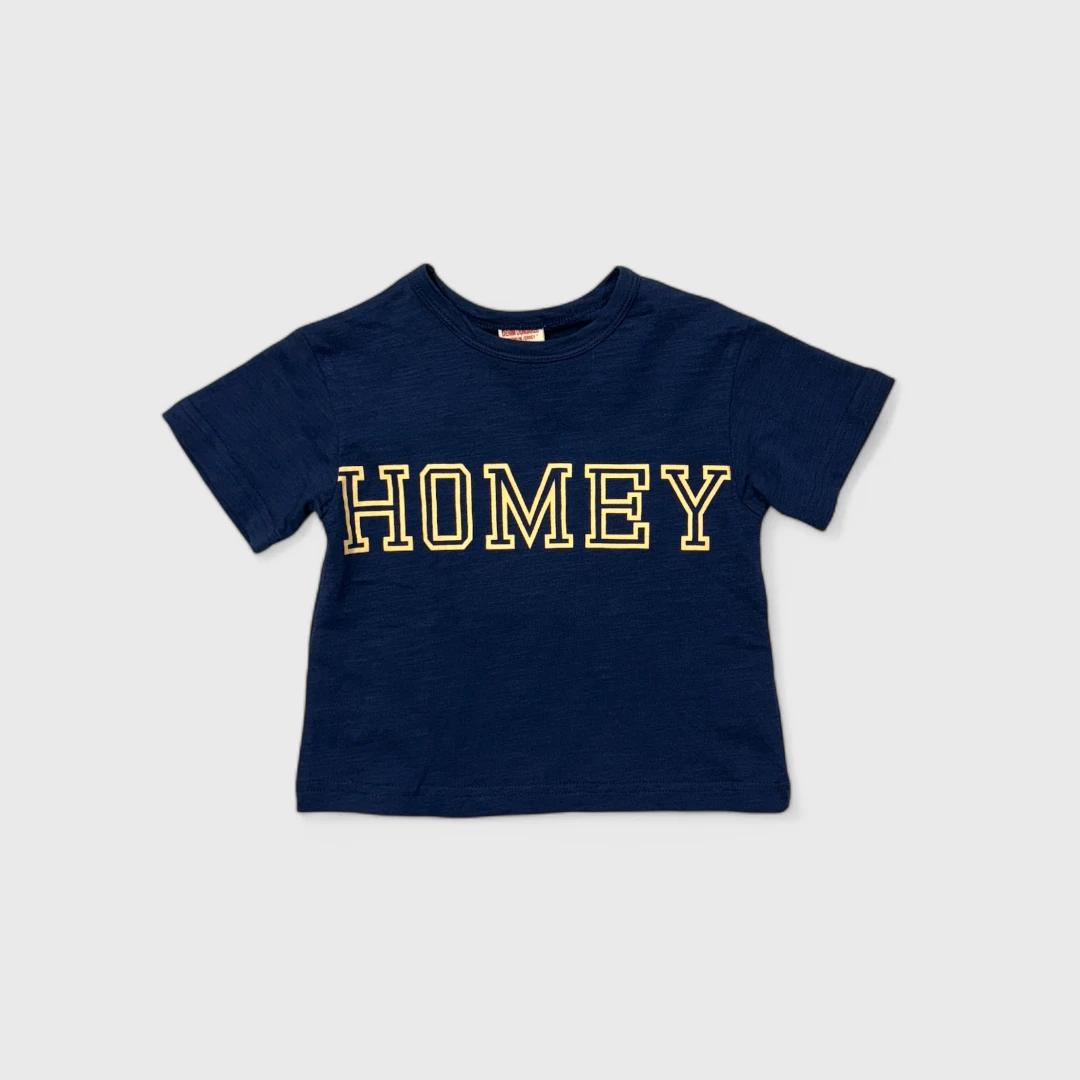 Синяя футболка HOMEY