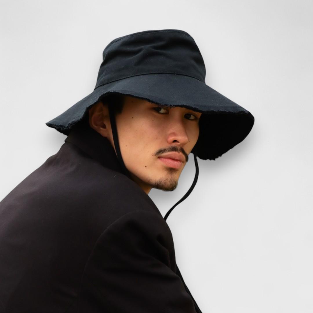 Black Bucket Hat