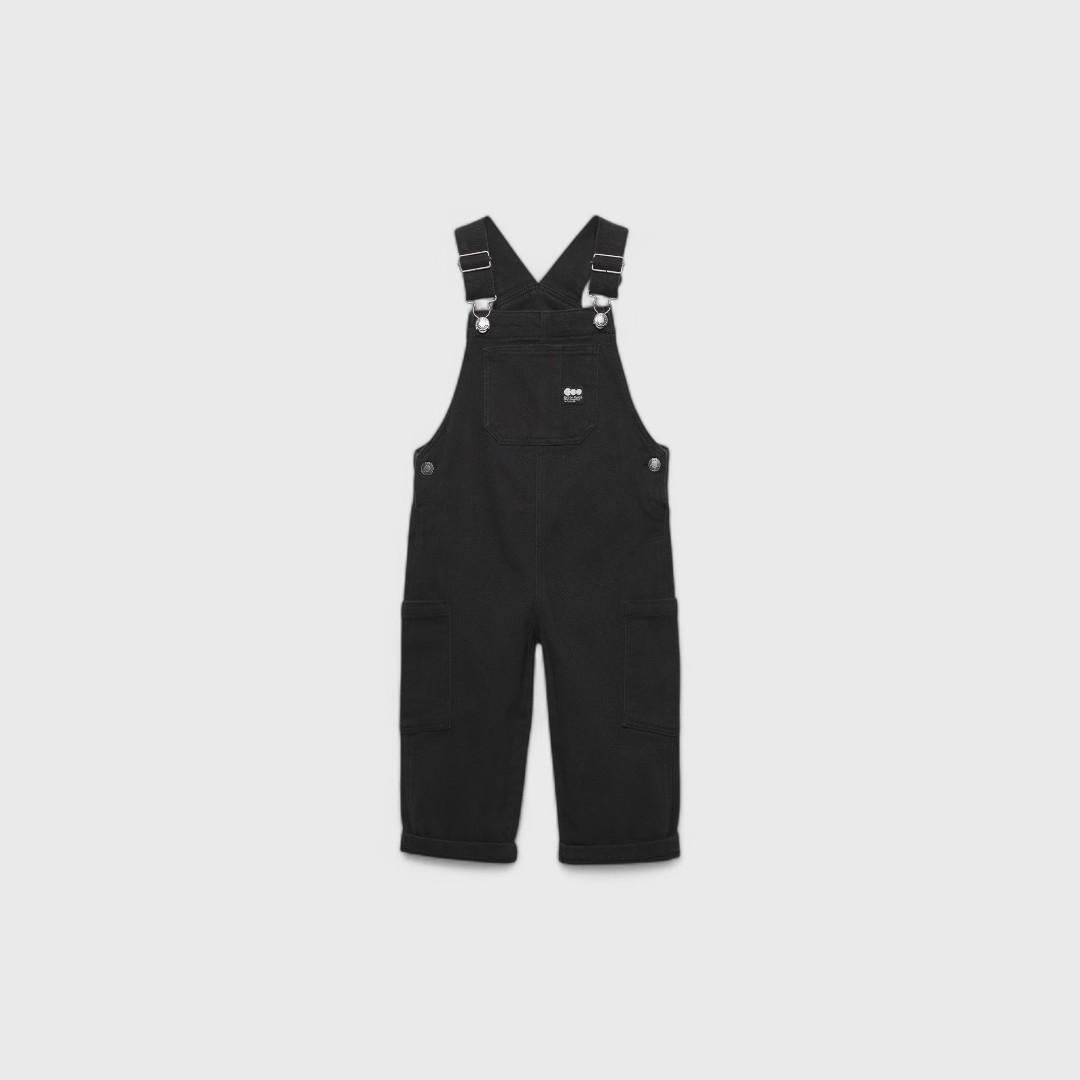 Zara черный комбинезон