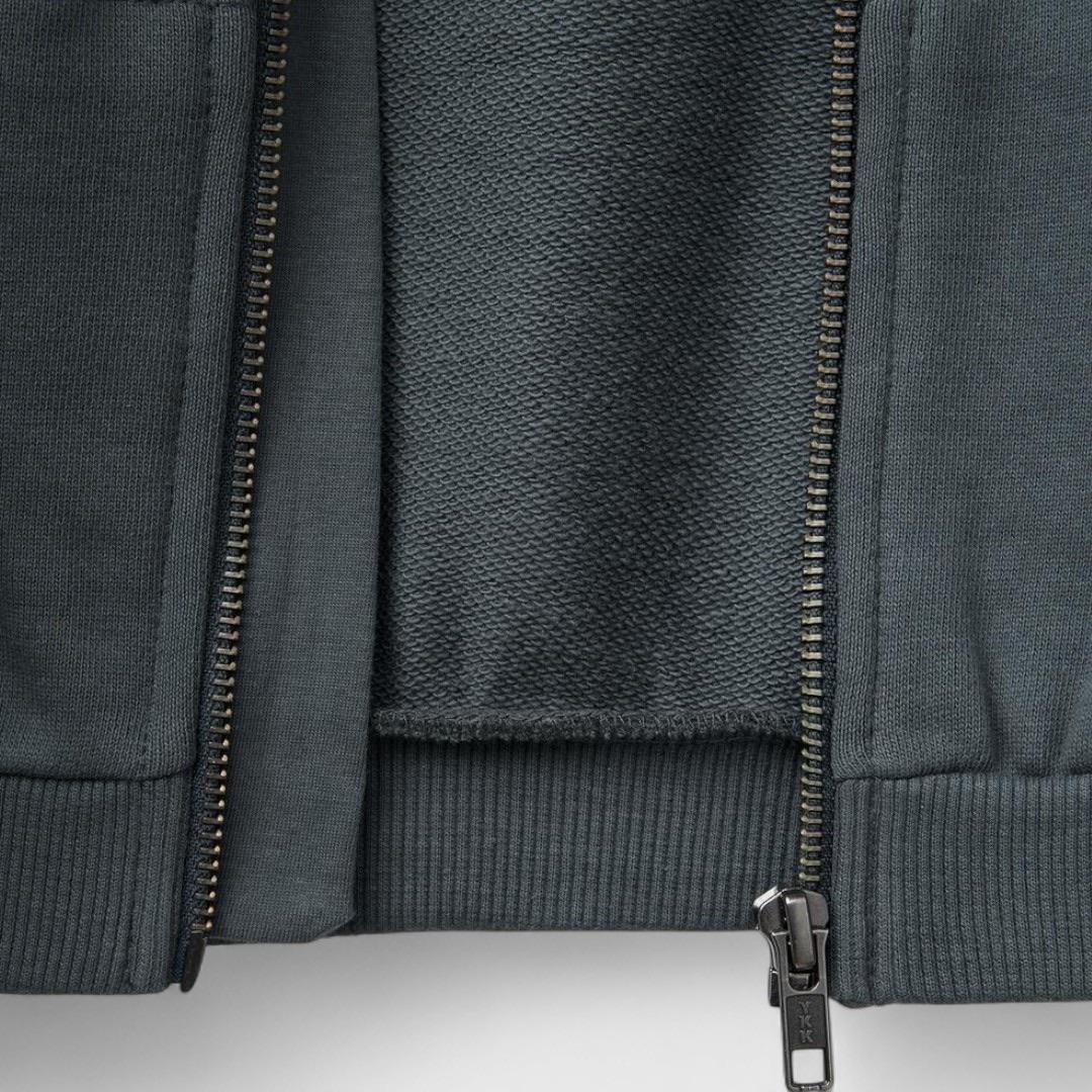 Серая толстовка с капюшоном от ZARA