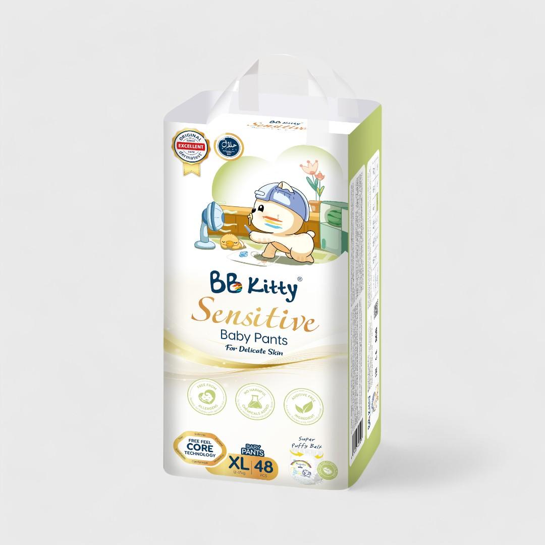 BB Kitty Sensitive Трусики XL 12-17 кг, 48шт