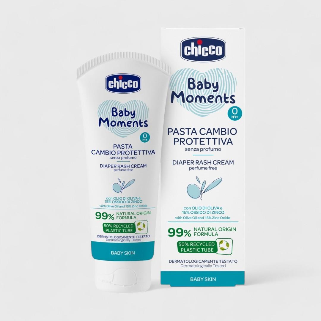 Chicco Крем питательный Baby moments 100 мл