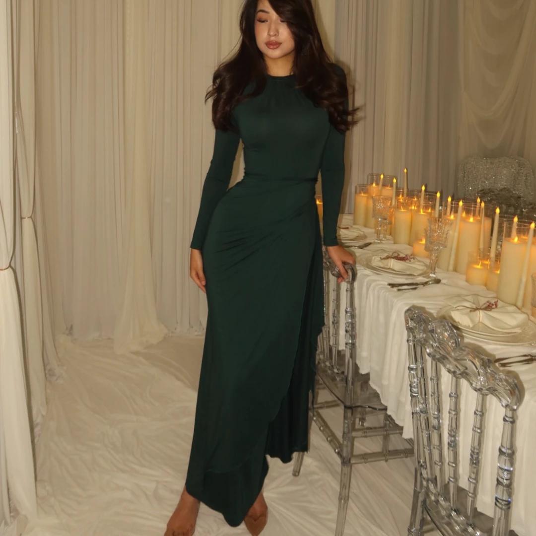 Yasmine платье в зеленом цвете