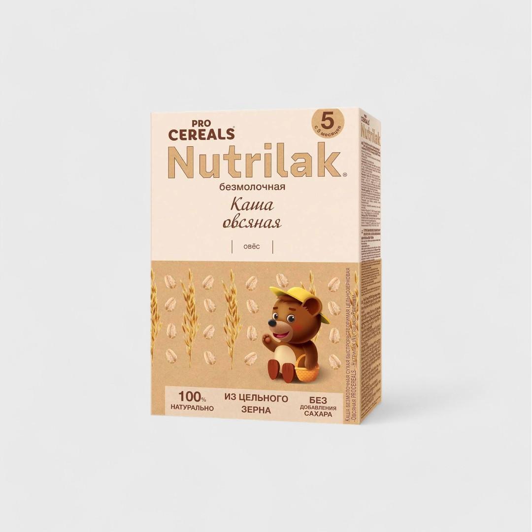 Nutrilak овсяная безмолочная каша, 200 г