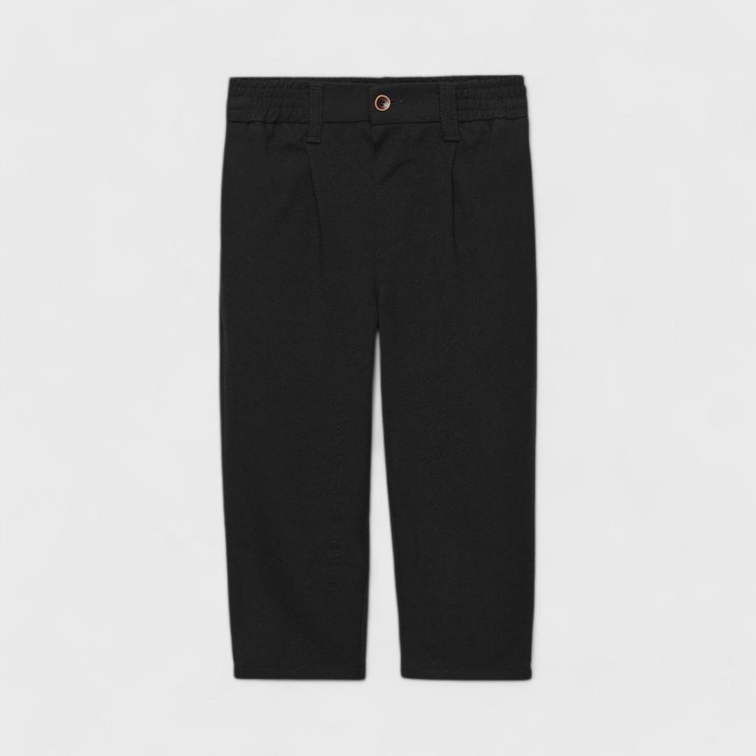 Zara черные брюки для детей