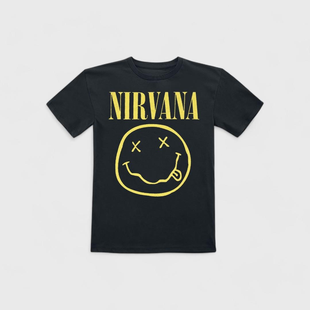 Nirvana черная футболка