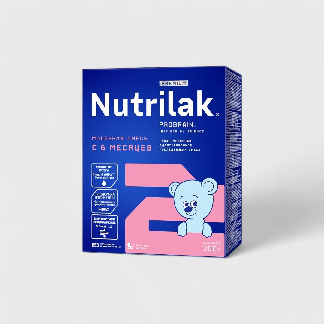 Nutrilak 2 молочная смесь с 6 мес