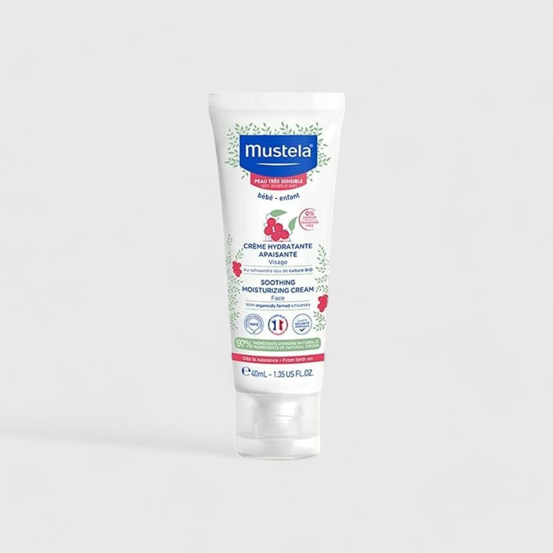 Mustela Мягкий увлажняющий крем для лица, 40 мл