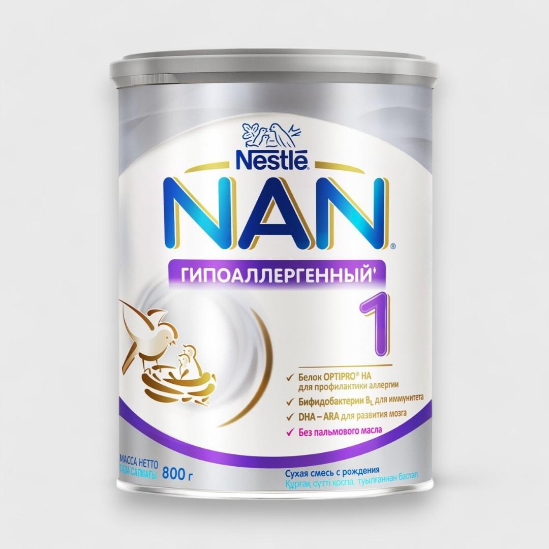 Nestlé гипоаллергенный NAN 1, 800 г