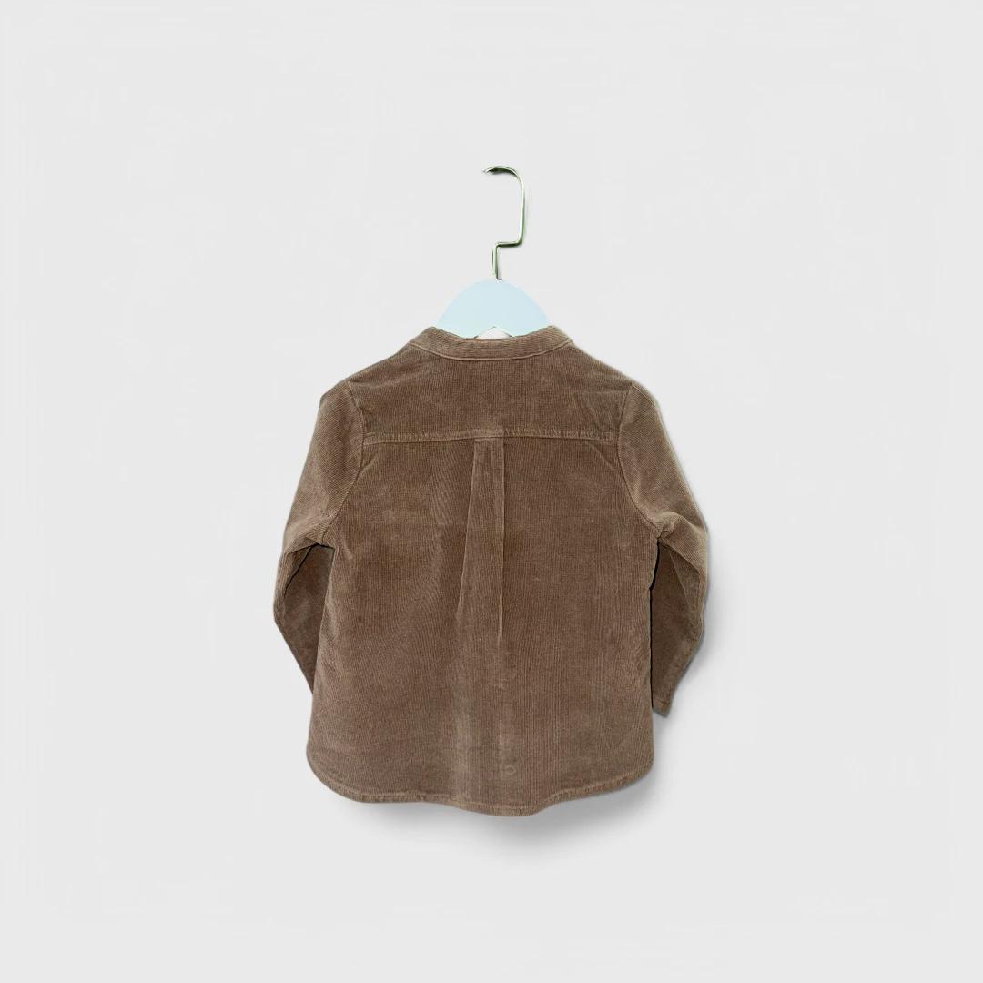 Коричневая рубашка Olive Kids