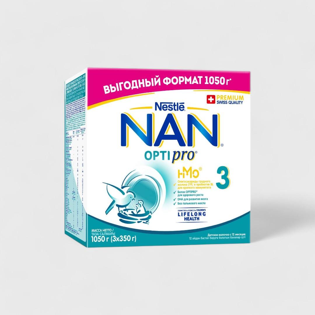 Nestlé NAN OPTIPro 3 молочная смесь