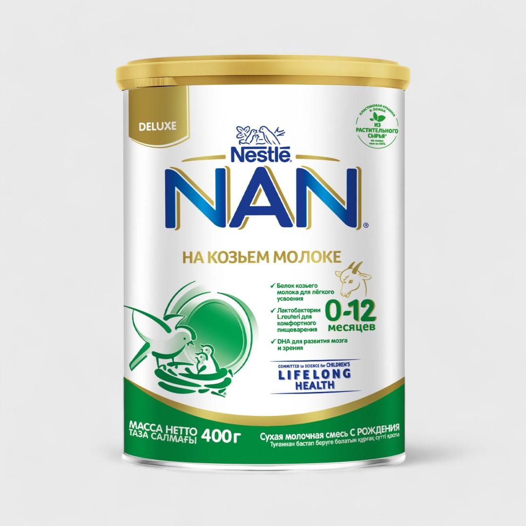 Nestle Cмесь NAN на козьем молоке 400г