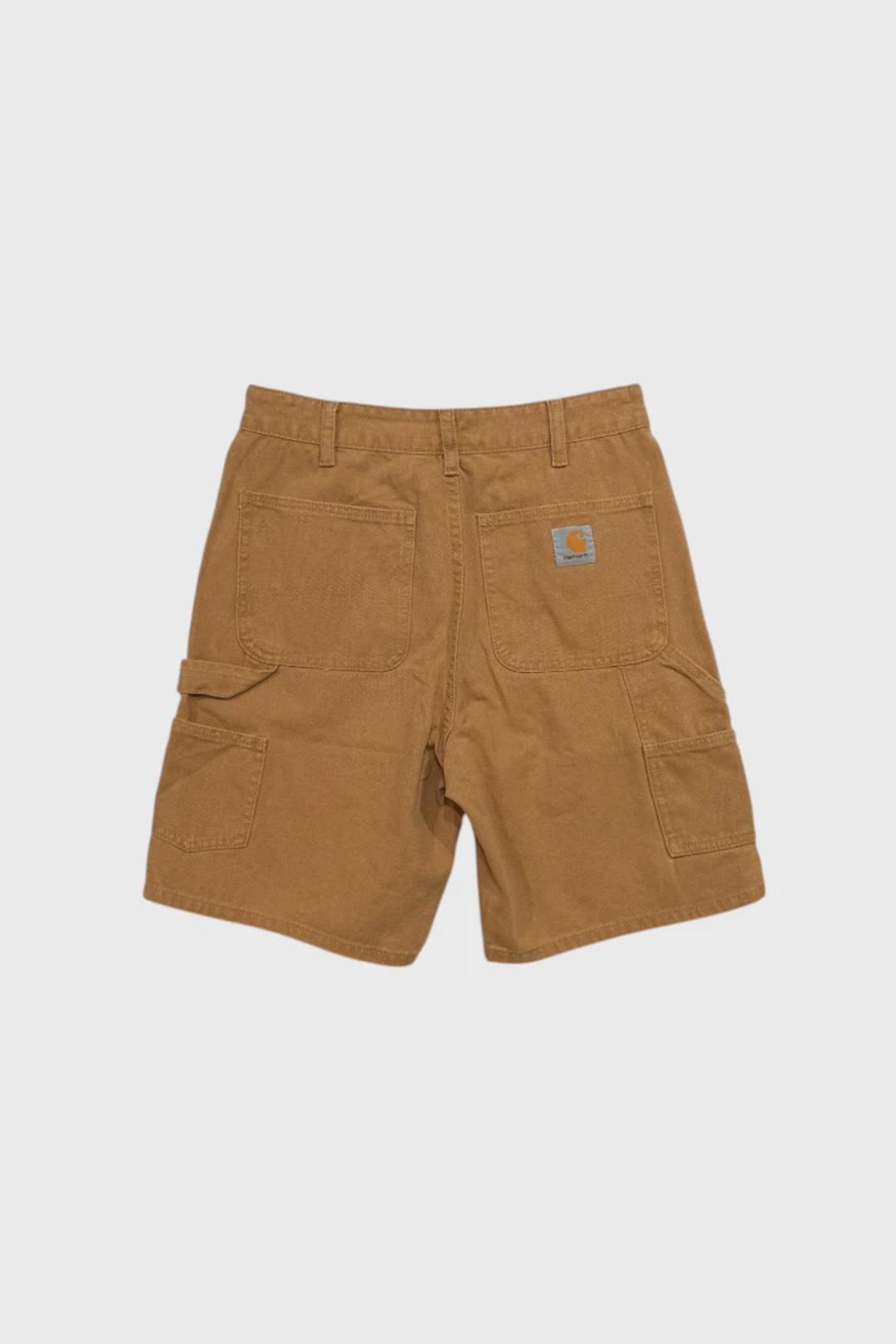 Горчичные шорты carhartt