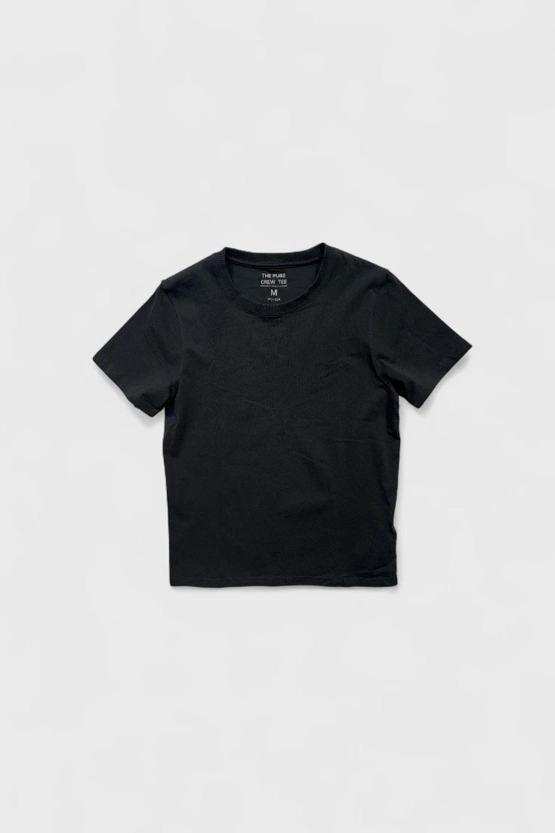 Черная футболка Pure Crew Tee