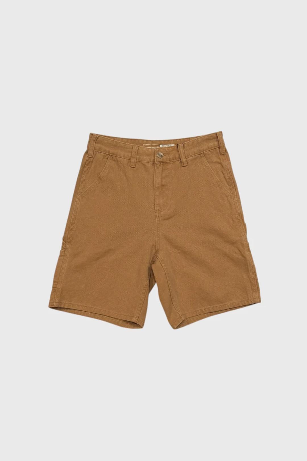 Горчичные шорты carhartt