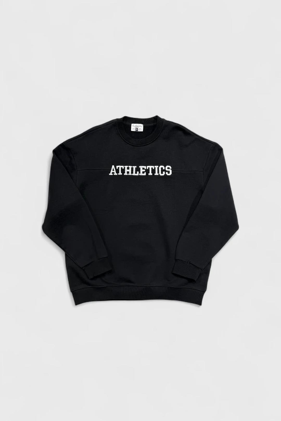 Черный свитшот Athletics