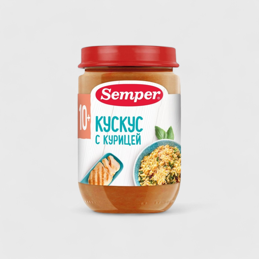 Semper Кускус с курицей, 190 г