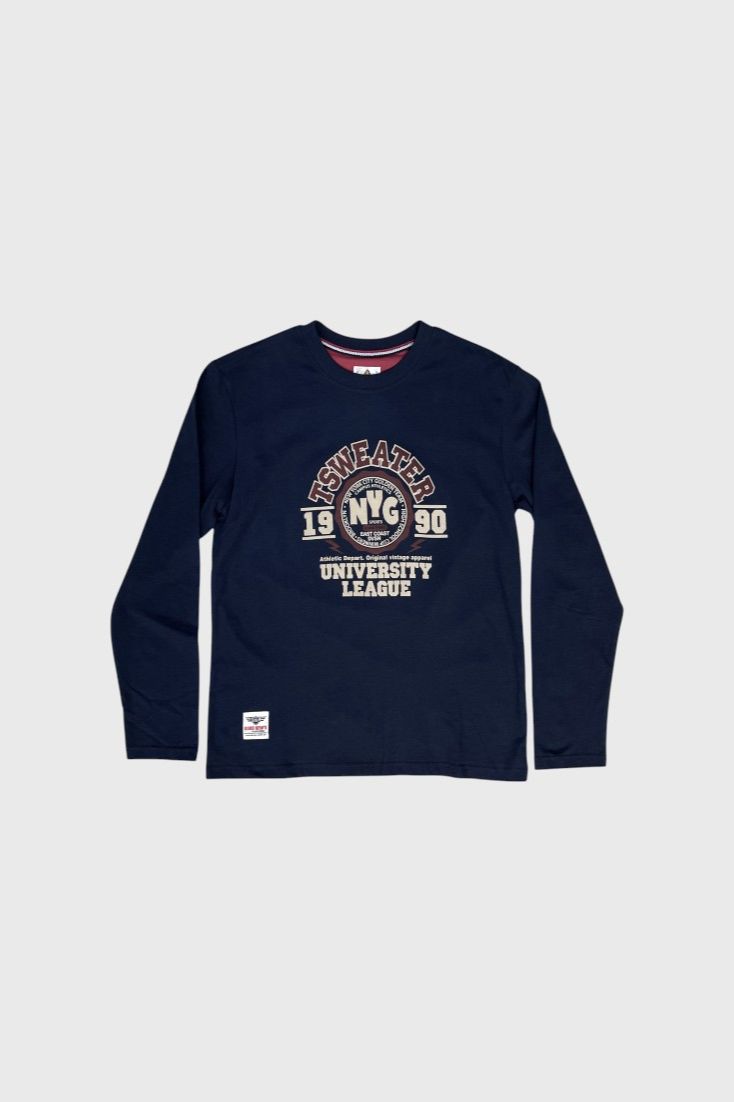 Синий свитер University League