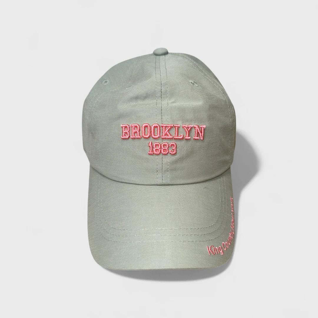 Бейсболка Brooklyn 1883 (хаки, персиковая)