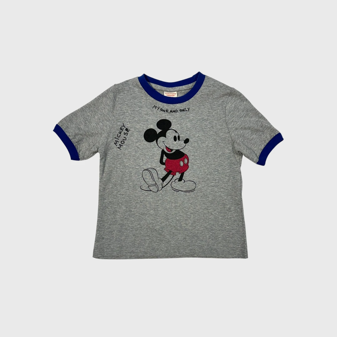Серая футболка с Mickey Mouse
