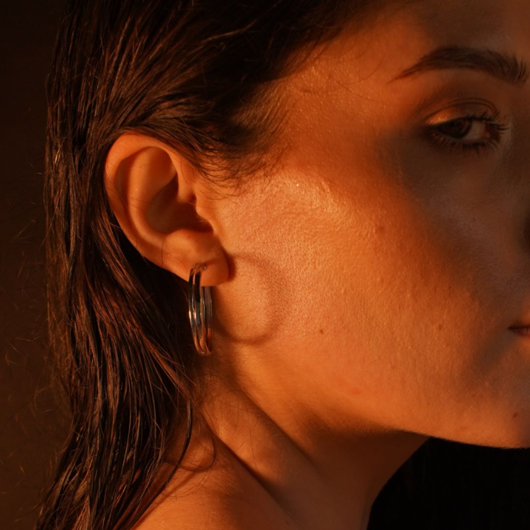 Серьги-кольца из коллекции ETERNITY