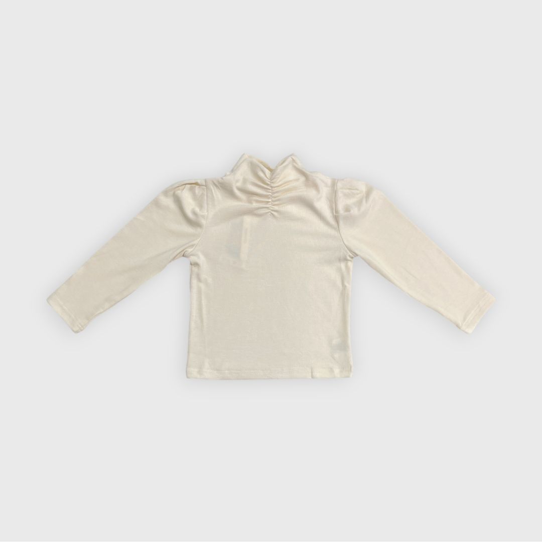 Белый лонгслив