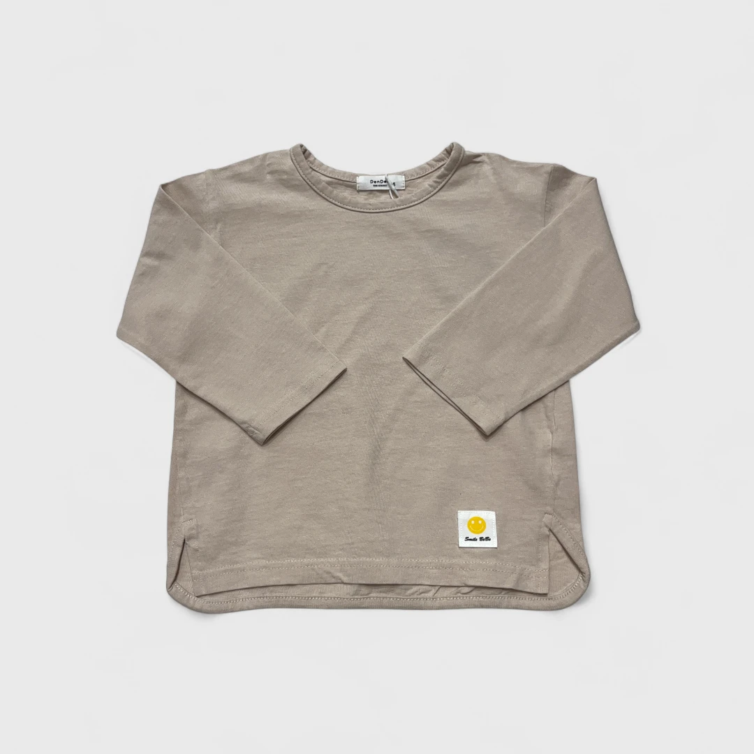 Бежевый лонгслив