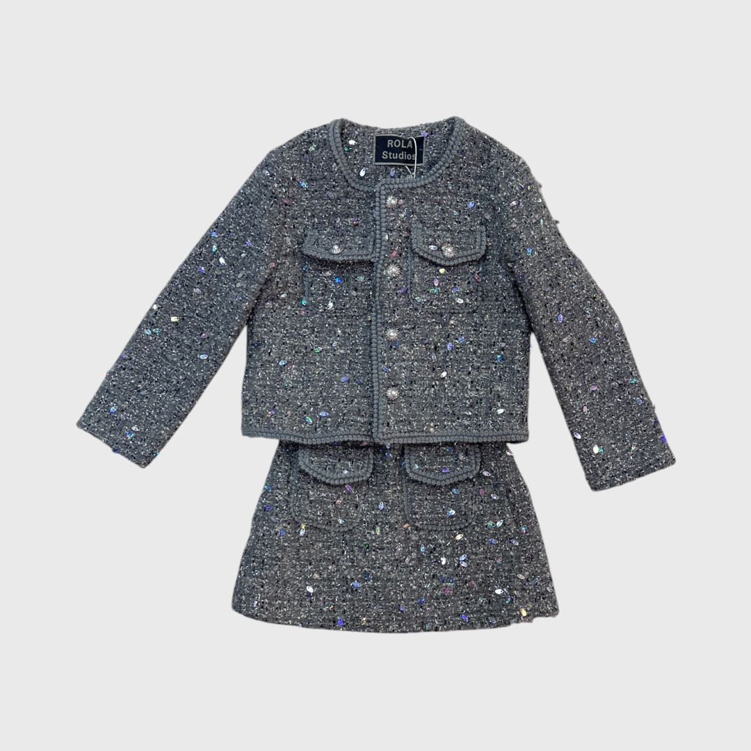 Серый комплект Rola Studio с блестками