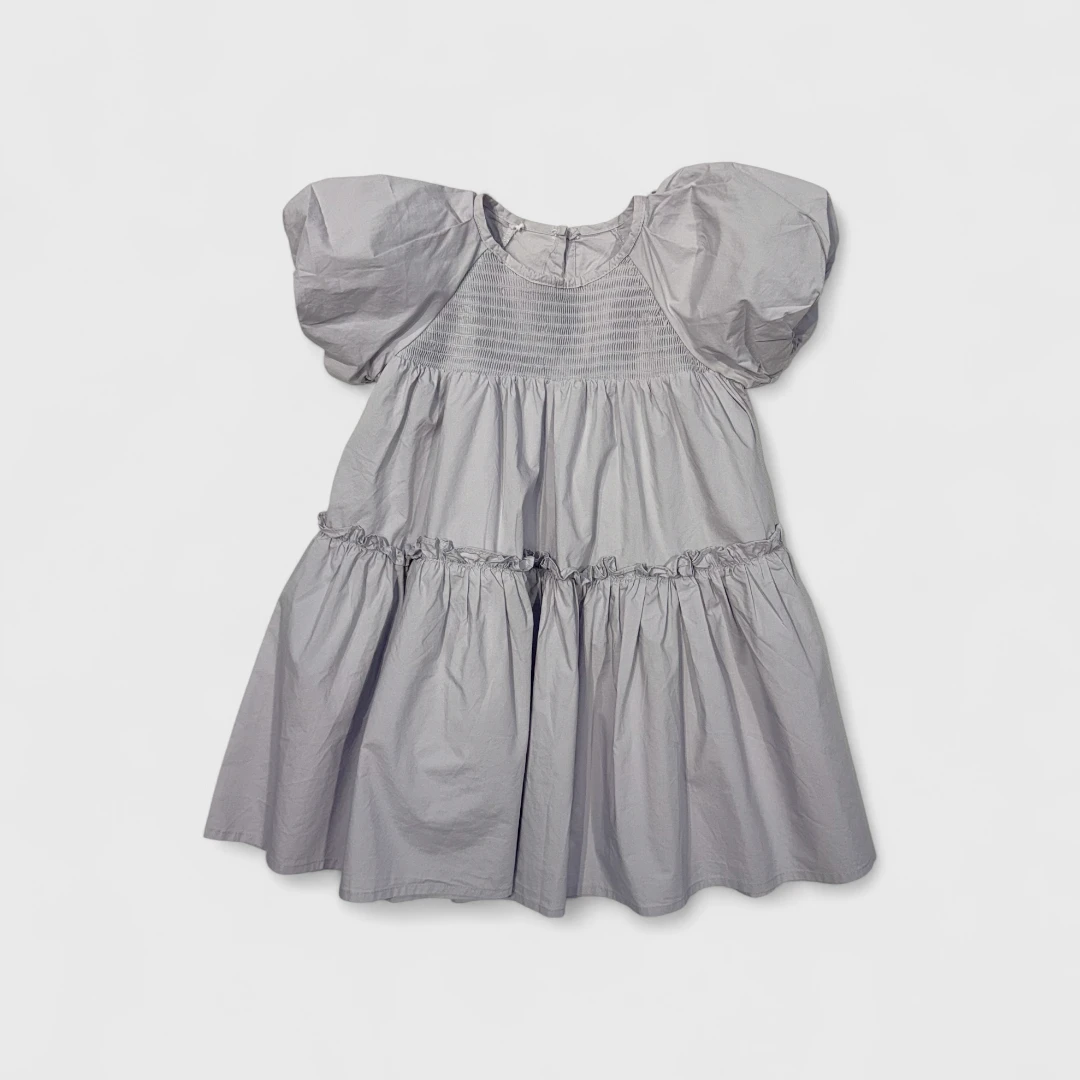 Платье с объемными рукавами