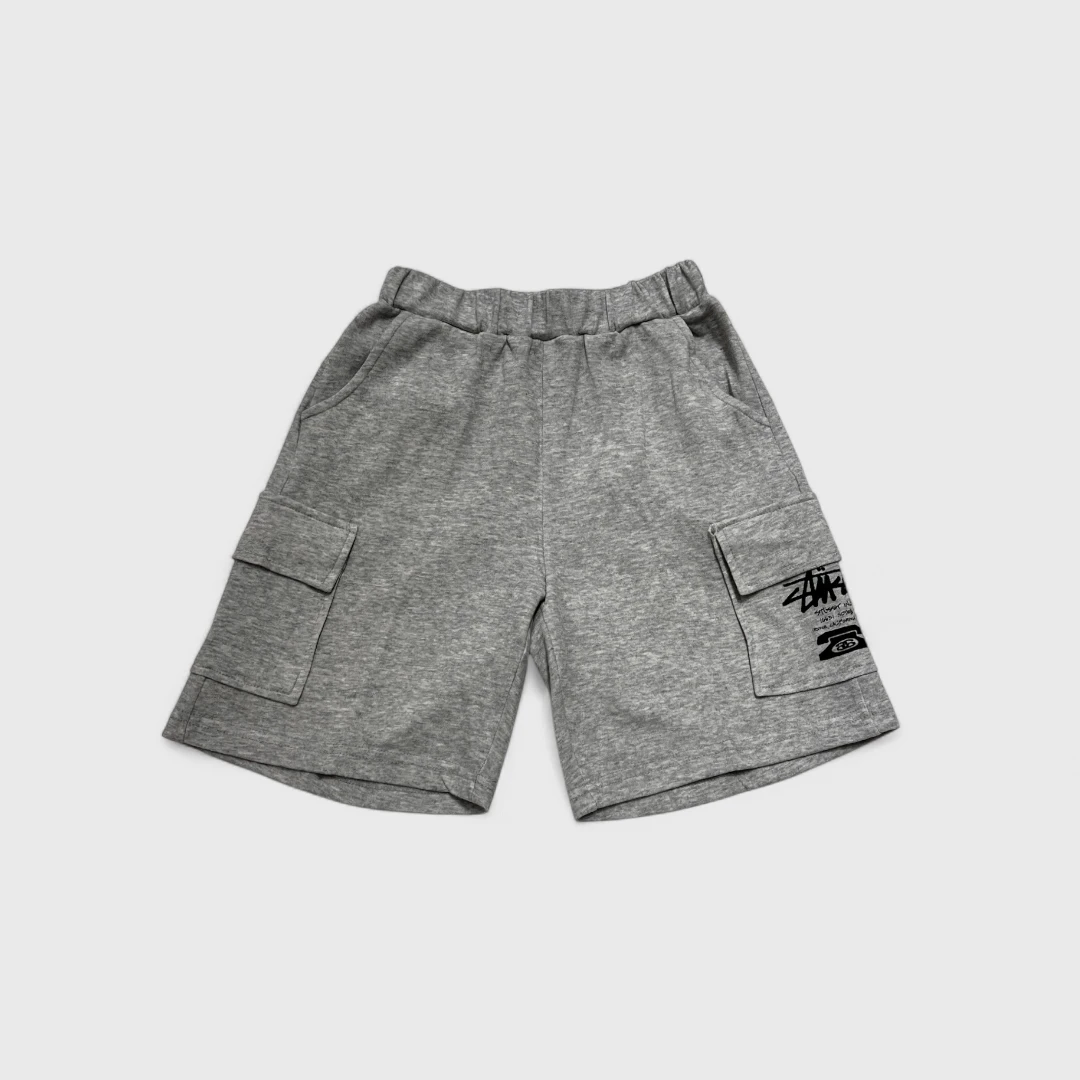 Серые шорты Stussy