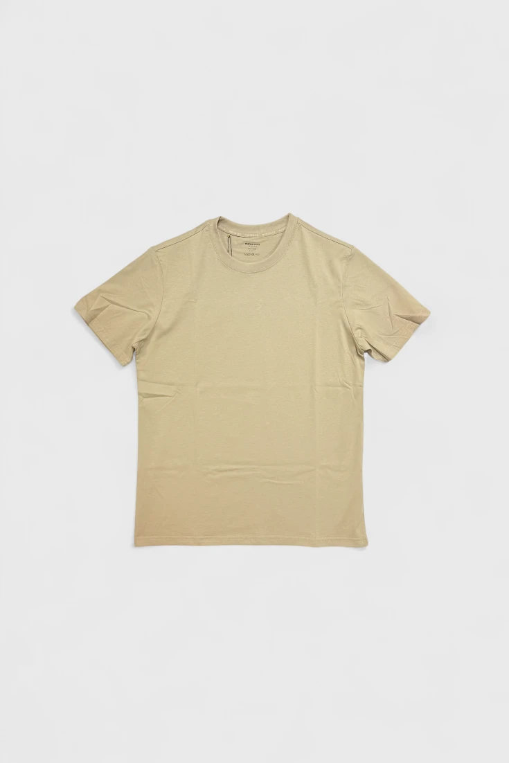 Бежевая футболка MMaicco