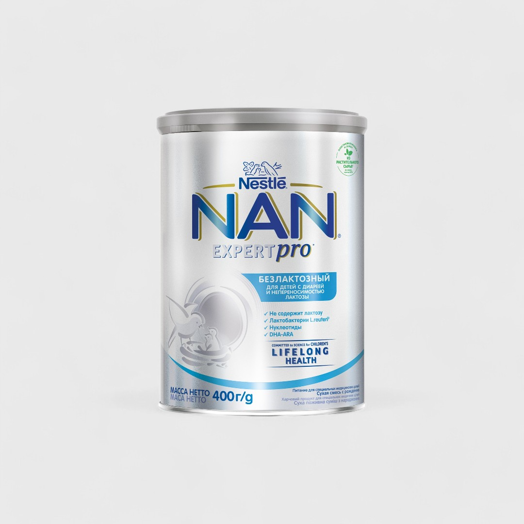 Nestle NAN безлактозный Expert Pro, 400 г