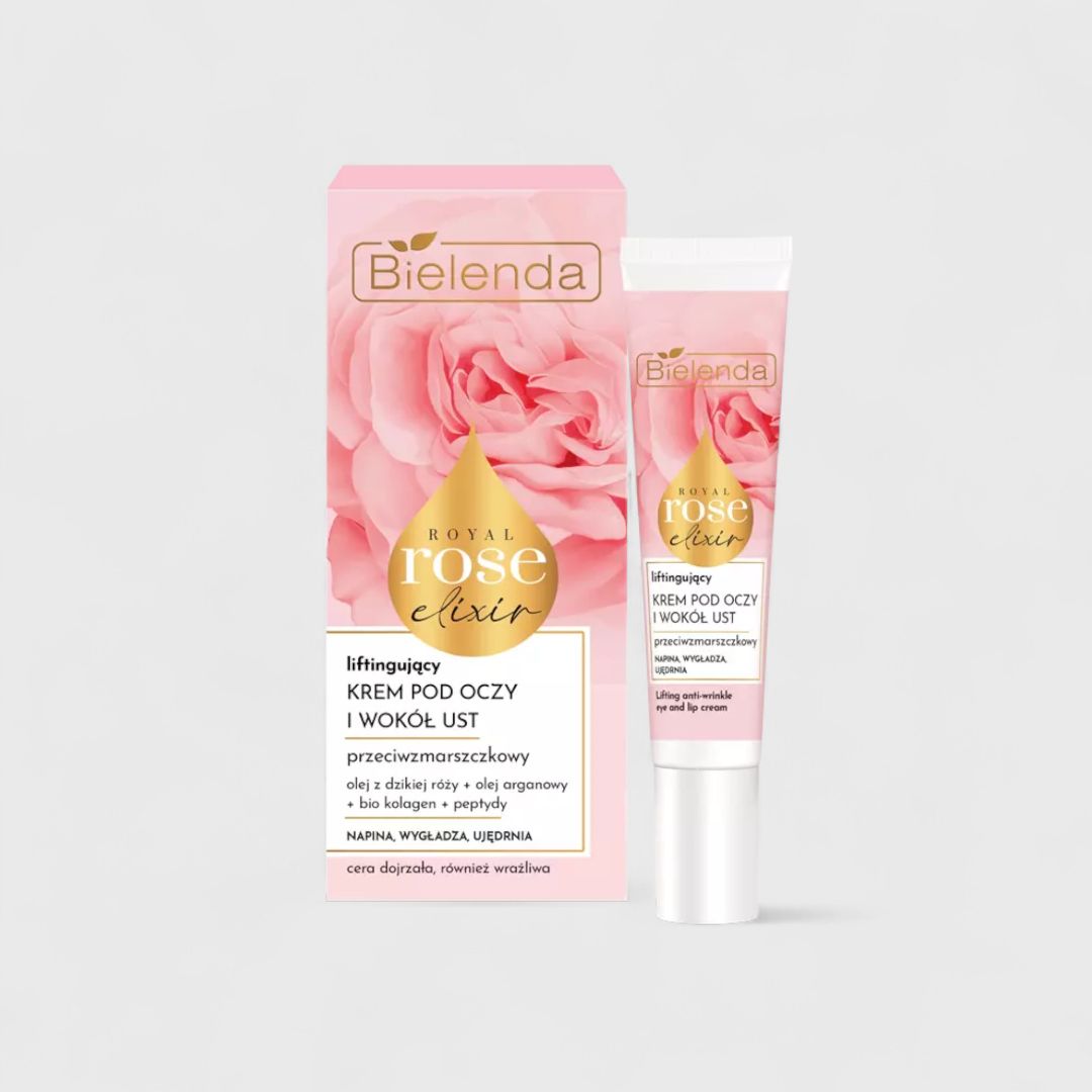 Лифтинг-крем для кожи вокруг глаз и губ Bielenda Royal Rose