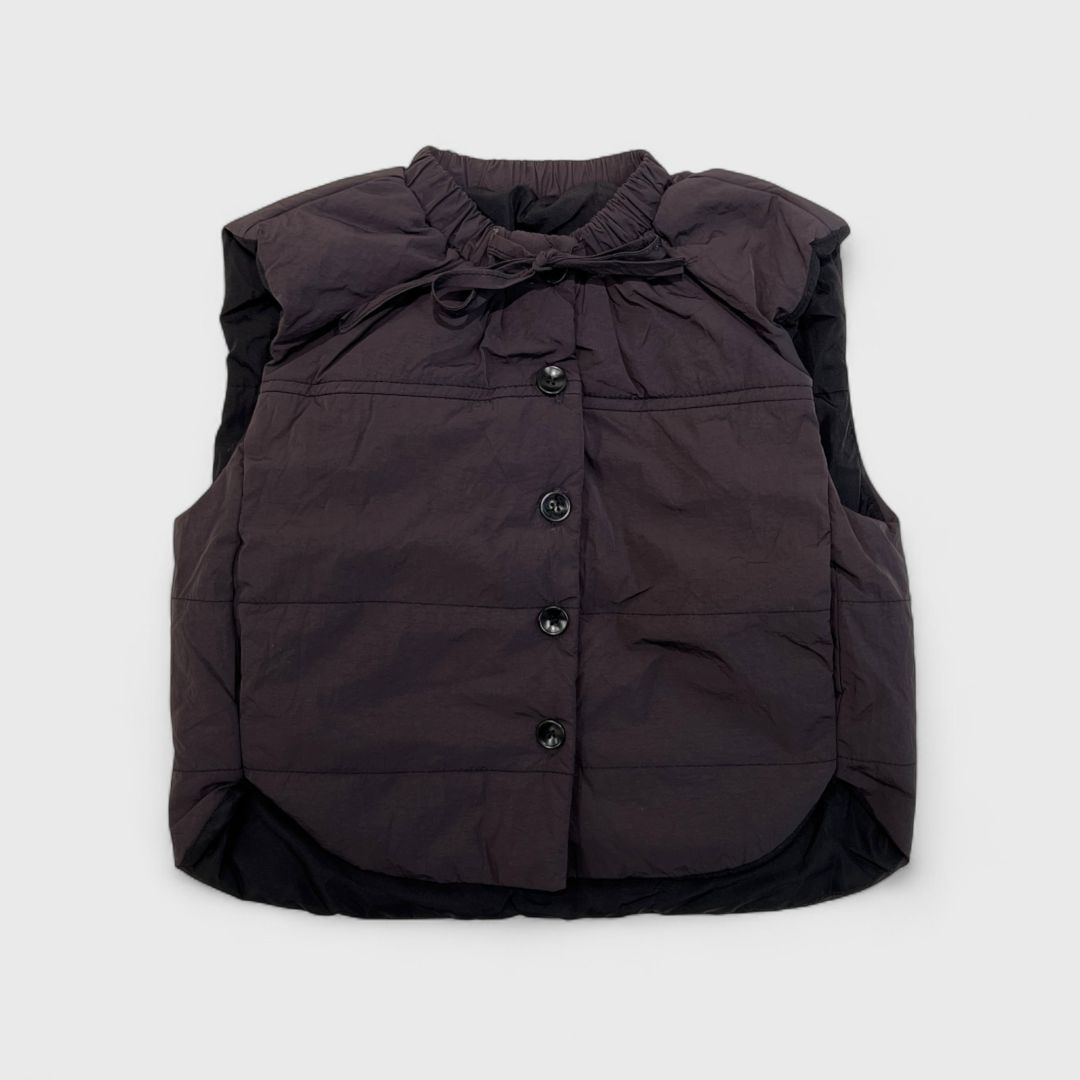 Графитовая утепленная жилетка