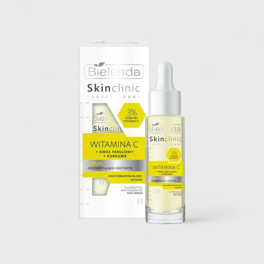 Осветляющая и питательная сыворотка для лица Bielenda Skinclinic