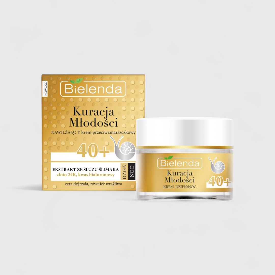 Увлажняющий антивозрастной крем 40+, 50+ Bielenda Gold